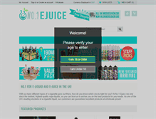 Tablet Screenshot of no1ejuice.com